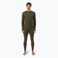 Férfi hőaktív pulóver Mons Royale Cascade Merino Base Layer dark olive 2