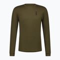 Férfi termo hosszú ujjú felső Mons Royale Cascade Merino Base Layer dark olive 5