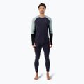 Férfi termo hosszú ujjú felső Mons Royale Olympus Merino Base Layer dew/ 9 iron/ black 2