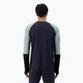 Férfi termo hosszú ujjú felső Mons Royale Olympus Merino Base Layer dew/ 9 iron/ black 3