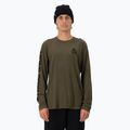 Férfi hőaktív pulóver Mons Royale Icon dark olive