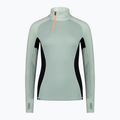 Férfi termo hosszú ujjú felső Mons Royale Olympus Merino Base Layer 1/2 Zip dew/ black 5