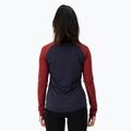 Női hőaktív pulóver Mons Royale Icon Raglan cherry/ 9 iron 3