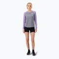 Női termo hosszú ujjú felső Mons Royale Icon Raglan grey heather/ lupin 2