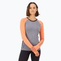 Női hőaktív pulóver Mons Royale Bella Tech grey heather/punch