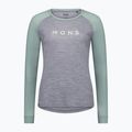 Női hosszú ujjú termál Mons Royale Icon Raglan szürke szőrös szürke 3