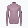 Női hőaktív pulóver Mons Royale Diversion Mock Neck mauve 3