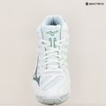 Női röplabda cipő Mizuno Wave Voltage Mid white/glacial ridge/patina green 11