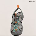 KEEN Drift Creek H2 ötvözet/gránit zöld női trekking szandál 9