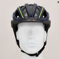 Kerékpáros sisak CASCO Cuda 2 blue/neon yellow matt 9