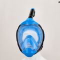 AQUASTIC KAI kék teljes arcos snorkel maszk 10