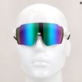 Napszemüveg Red Bull SPECT Stun shiny white/smoke with purple-green mirror 9