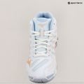 Női röplabda cipő Mizuno Wave Voltage Mid white/peach parfait/halogen blue 9