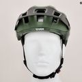 Kerékpáros sisak UVEX React MIPS moss green/black matt 12