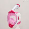 AQUASTIC KAI Jr rózsaszínű gyermek teljes arcos snorkel maszk 13