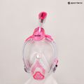 Gyerek egész arcos snorkeling maszk SEAC Libera pink transp./pink 6