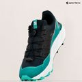 Férfi futócipő Salomon Thundercross carbon/tahitian tide/peacock blue 13