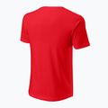Férfi tenisz póló Wilson Script Eco Cotton Tee wilson piros 2