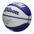 Gyermek kosárlabda Wilson NBA Player Local Markkanen kék méret 5 3