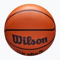 Gyermek kosárlabda Wilson NBA JR Drv Fam Logo barna 4-es méret 4
