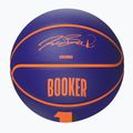 Gyermek kosárlabda Wilson NBA Player Icon Mini Booker navy méret 3 4