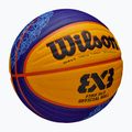 Wilson Fiba 3x3 kosárlabda Paris Retail kosárlabda 2024 kék/sárga 6-os méret 4