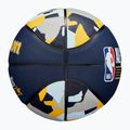 Wilson 2024 NBA All Star Mini gyermek kosárlabda + doboz barna 3 méret 7