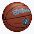 Wilson NBA Team Alliance Minnesota Timberwolves kosárlabda barna 7-es méret 2