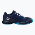 Wilson Rush Pro L Jr gyermek teniszcipő navy blazer/fehér/atomic blue 9