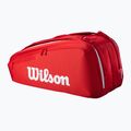 Wilson Super Tour Red 9PK piros tenisz táska 2