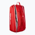 Wilson Super Tour Red 9PK piros tenisz táska 4