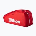 Wilson Super Tour Red 6PK piros tenisz táska 2