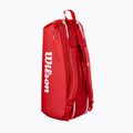 Wilson Super Tour Red 6PK piros tenisz táska 3