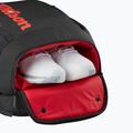 Wilson Clash V3 Super Tour tenisz hátizsák fekete/ infravörös 10