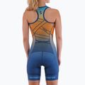 Női triatlonruha Synergy Pro Sleeveless Racerback Trisuit orange wave 2