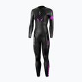 Női triatlon neoprén ruha Synergy Endorphin Full Sleeve 5/3 mm black/pink