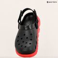 Crocs Duet Max II Clog fekete/varsity piros flip-flopok 9