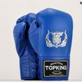 Top King Boxing kesztyű verseny kék 8