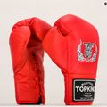 Top King Boxing kesztyű verseny piros 7