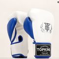Top King Boxing Reborn fehér/kék bokszkesztyű 6