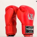 Top King Muay Thai Ultimate piros bokszkesztyűk 6