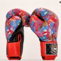 Top King Boxing Wild Tiger fekete/piros boxkesztyű 6