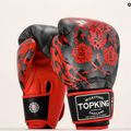 Top King Boxing Dragon piros/fekete bokszkesztyűk 6