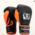 Top King Reborn bokszkesztyűk Semi Leather fekete/narancs 6