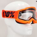 100% Accuri 2 Enduro MTB kerékpáros szemüveg neon/narancs/tiszta 7