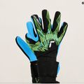 kapuskesztyű Reusch Pure Contact Aqua black/fluo lime/aqua 7