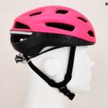 Kerékpáros sisak Rudy Project Skudo pink fluo/black matte 9