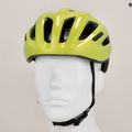 Kerékpáros sisak MET Idolo lime yellow metallic glossy 9