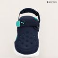 PUMA Evolve AC PS gyermek szandál puma navy/csillogó zöld/puma fehér 9
