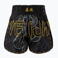 Férfi edzőshort Venum Serpenti Muay Thai black/silver/gold 2